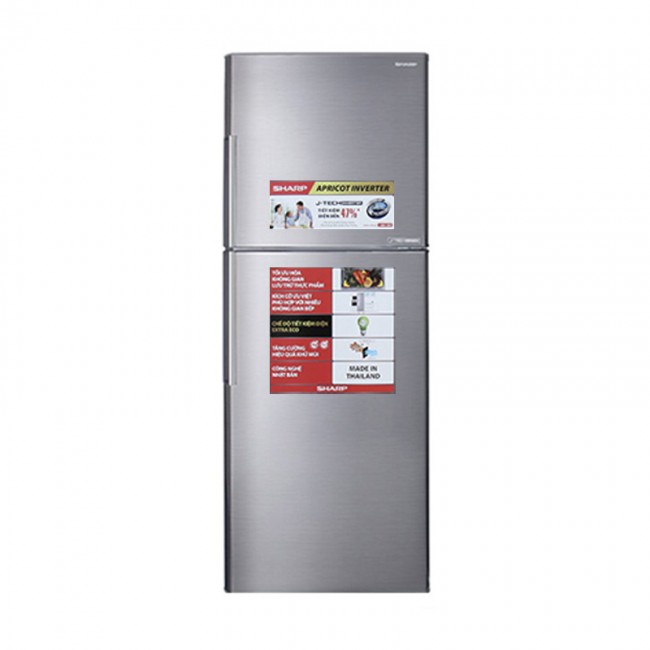 Tủ lạnh Sharp SJ-X346E-SL Inverter 315 lít