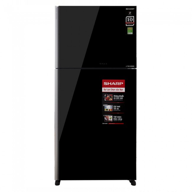 Tủ lạnh Sharp SJ-XP595PG-BK Inverter 556 lít