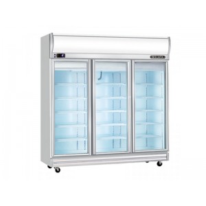 Tủ mát 3 cánh kính Berjaya 3D/DC-SM Tủ mát 3 cánh kính Berjaya 3D/DC-SM