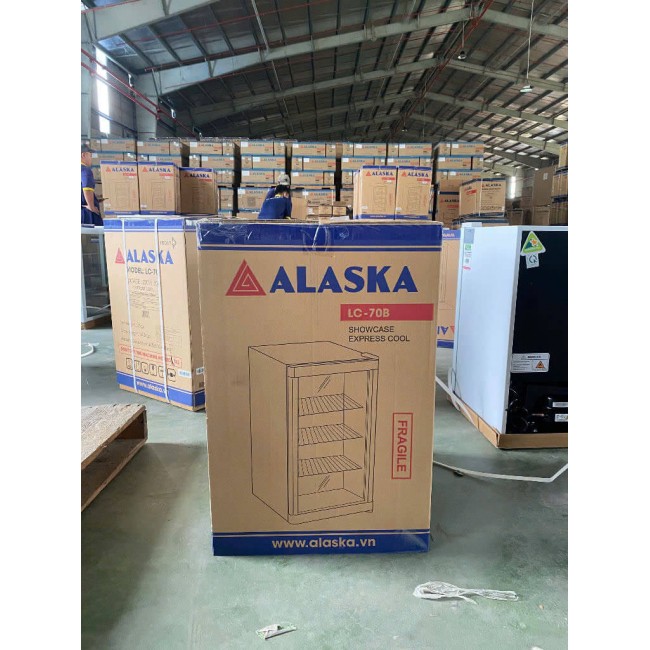 Tủ Mát Alaska LC-70B (đen)