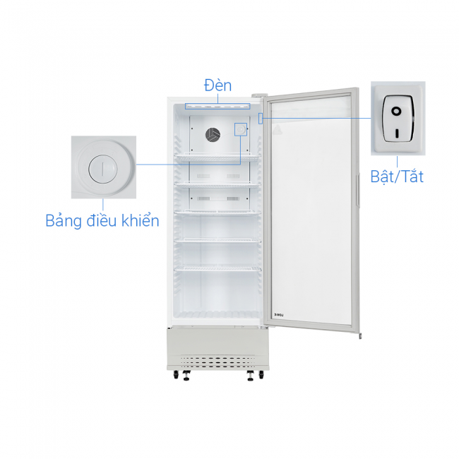 Tủ mát Aqua 320 Lít AQS-AF440N Tủ mát Aqua 320 Lít AQS-AF440N