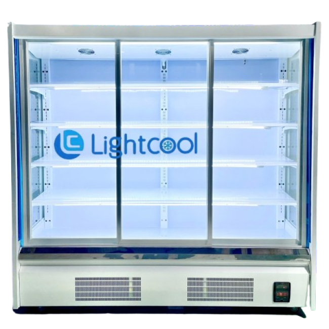 Tủ mát siêu thị cửa kính lùa 2m LS-1800F