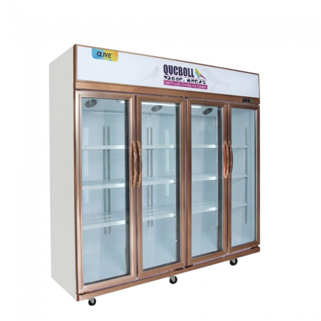 Tủ mát 4 cánh Oucboll 1580 lít LC-1580C Quạt gió (R290A) Tủ mát 4 cánh Oucboll 1580 lít LC-1580C Quạt gió (R290A)