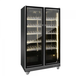 Tủ mát trưng bày rượu 2 cánh Oucboll LG-1110F đen Tủ mát trưng bày rượu 2 cánh Oucboll LG-1110F đen
