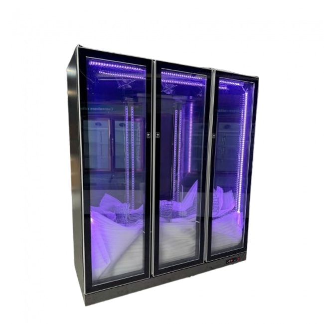 Tủ mát 3 cánh Đen LG-1670F Tủ mát 3 cánh Đen LG-1670F