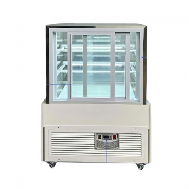 Tủ bánh 3 tầng kính vuông 0.9m DG-900 Tủ bánh 3 tầng kính vuông 0.9m DG-900