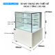 Tủ bánh 3 tầng kính vuông 0.9m DG-900 Tủ bánh 3 tầng kính vuông 0.9m DG-900