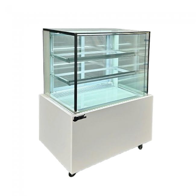 Tủ bánh 3 tầng kính vuông 0.9m DG-900 Tủ bánh 3 tầng kính vuông 0.9m DG-900