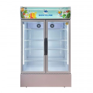 Tủ mát 2 cánh kính Snow Village 820 lít LC-1200X