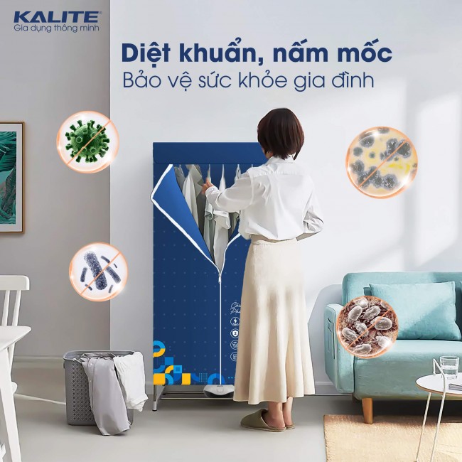 Tủ sấy quần áo Kalite KL6880