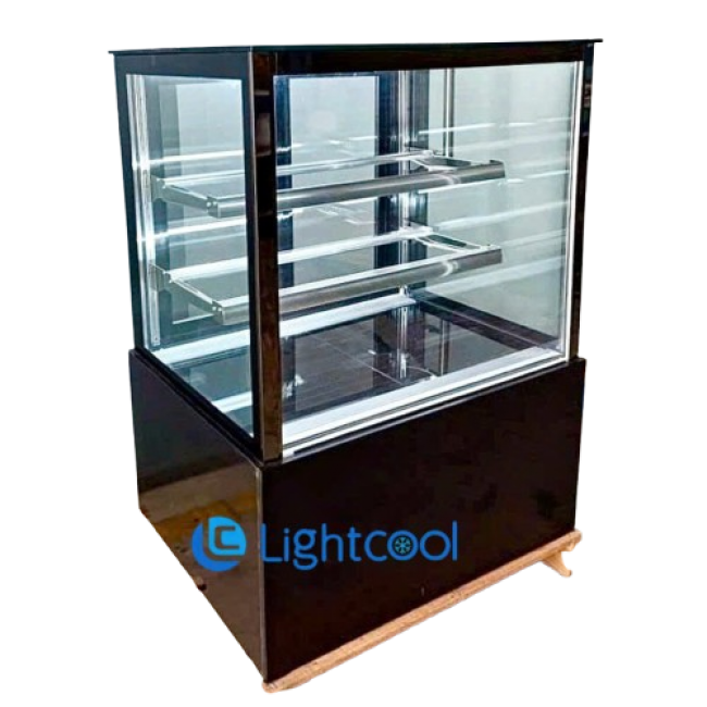 Tủ bánh 3 tầng kính vuông 0.9m DG-900Z