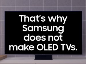Samsung cà khịa dòng tivi OLED của LG trong clip quảng cáo mới