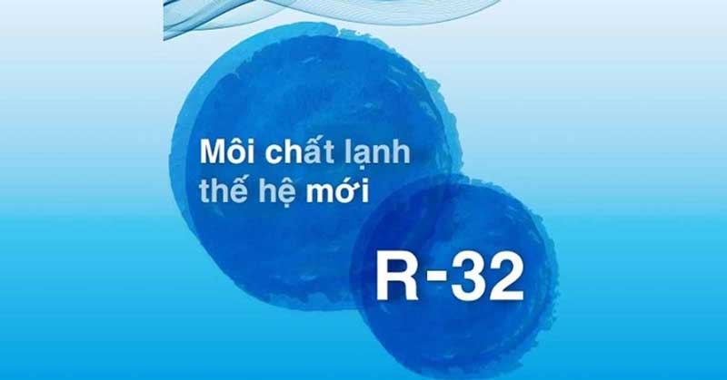 Sử dụng gas R32 