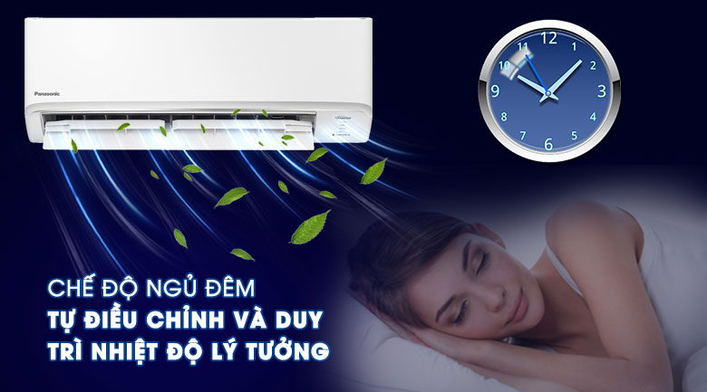 Linh hoạt điều chỉnh nhiệt độ cùng chế độ ngủ đêm