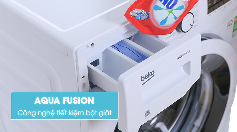 Công nghệ tiết kiệm bột giặt Aqua Fushion