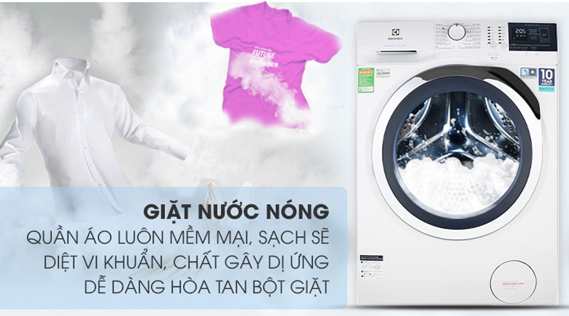 Công nghệ giặt bằng nước nóng