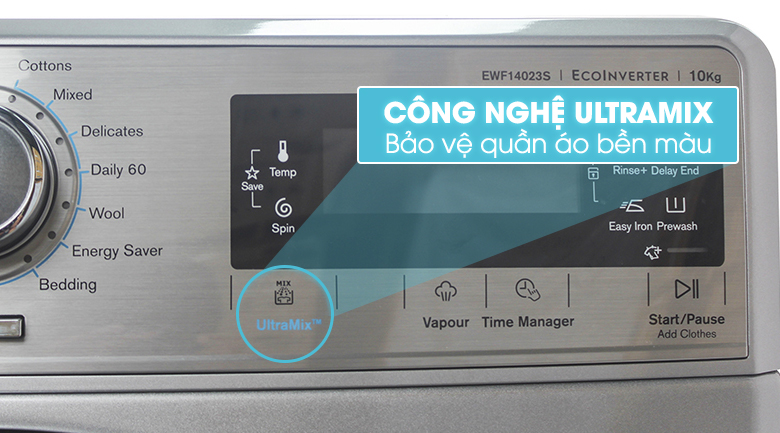 máy giặt inverter electrolux ewf14023s ultramix
