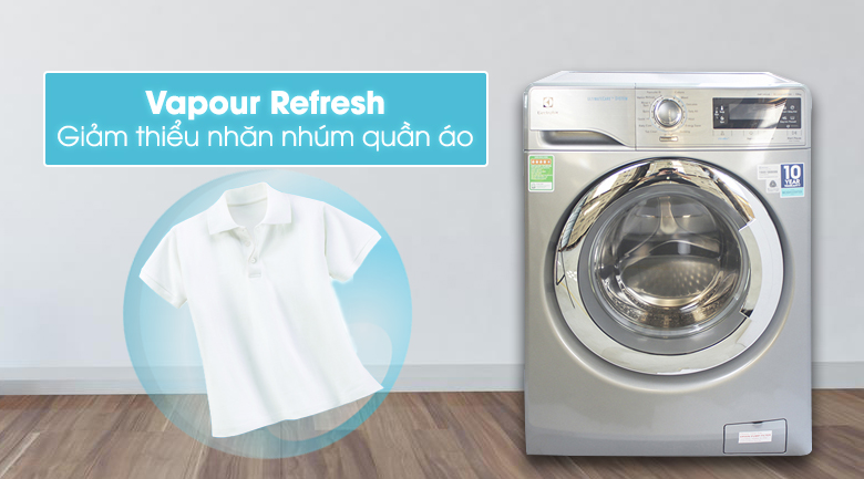 máy giặt inverter electrolux ewf14023s vapour refresh