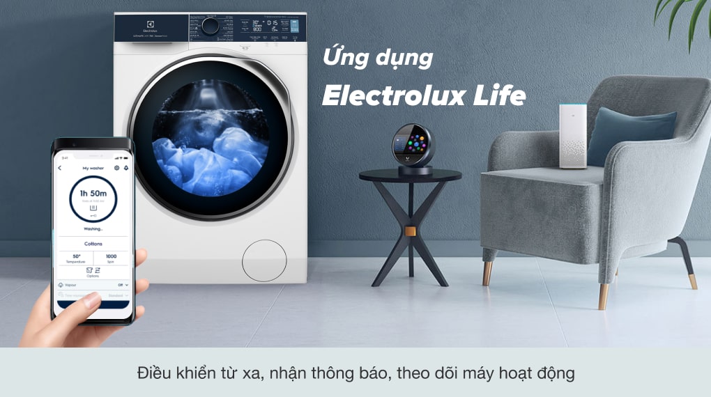giúp điều khiển máy giặt ở mọi nơi