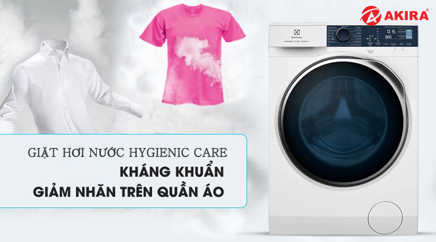 Công nghệ Hygienic Care giúp quần áo sạch hơn, ngăn ngừa các tác nhân gây dị ứng