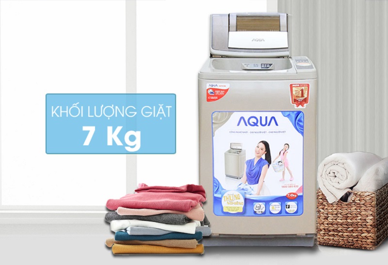 Máy giặt lồng đứng Aqua AQW-F700Z1T 7kg