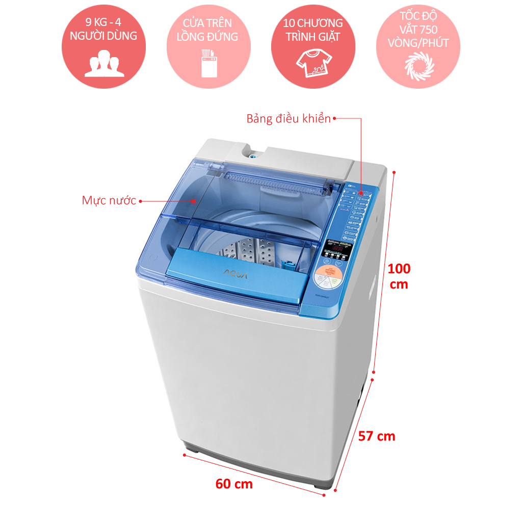 máy giặt lồng nghiêng aqua aqw-qw90zt/s