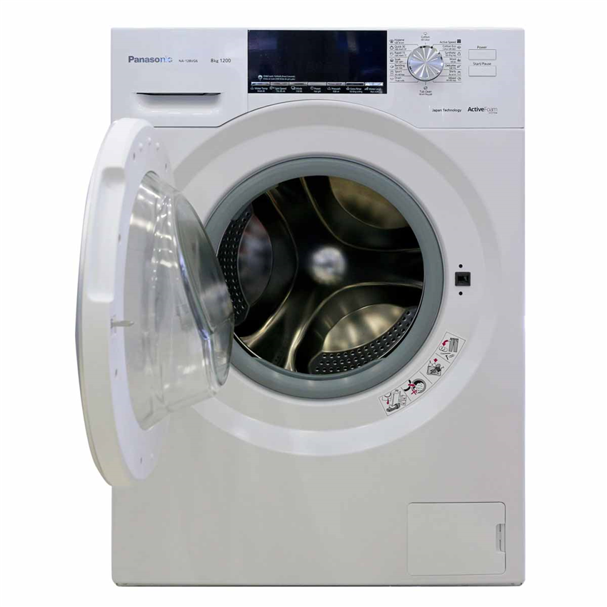 máy giặt lồng ngang panasonic na-128vg6wv2