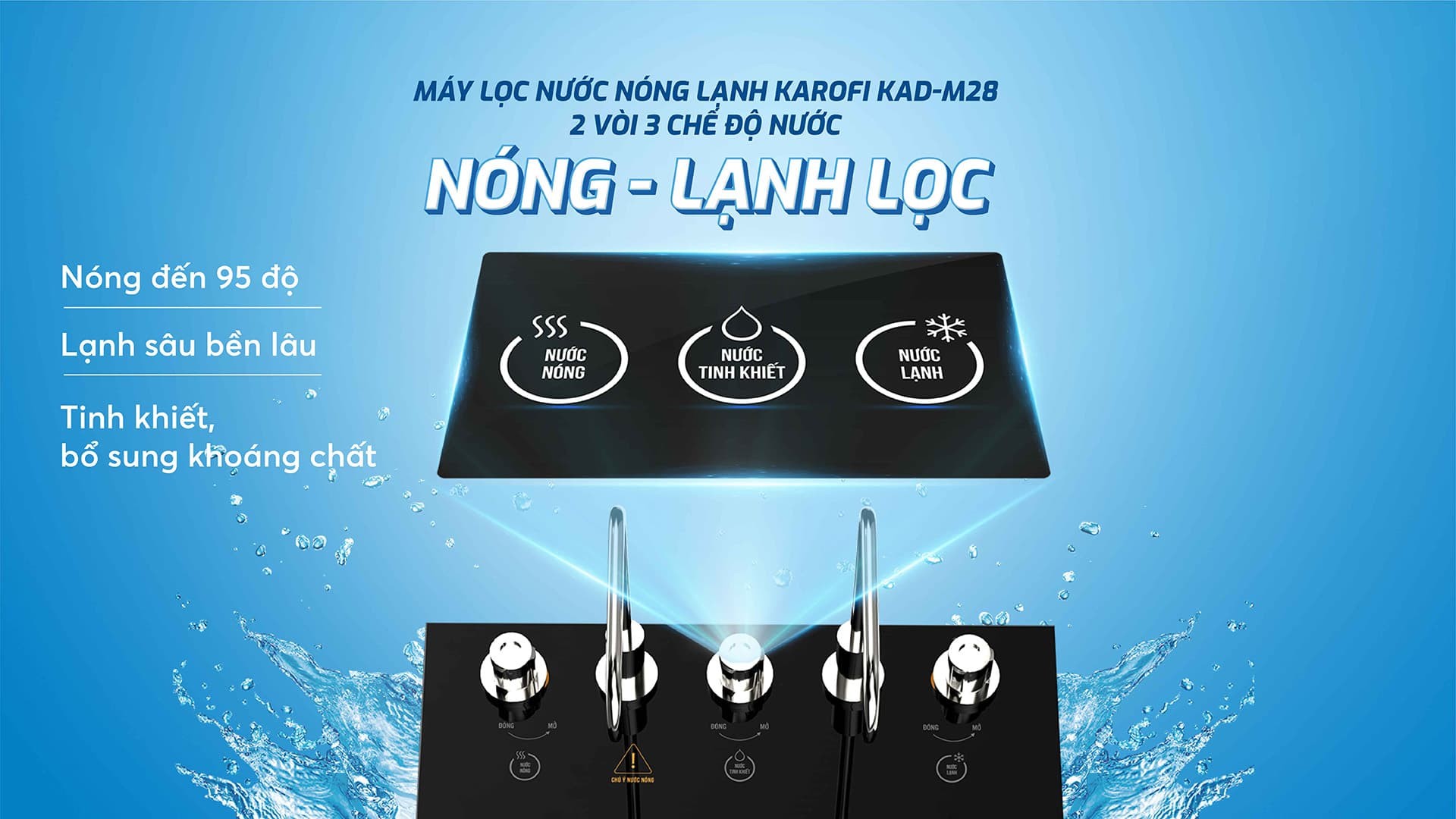 may-loc-nuoc-nong-lanh-karofi-kad-m28-10-loi