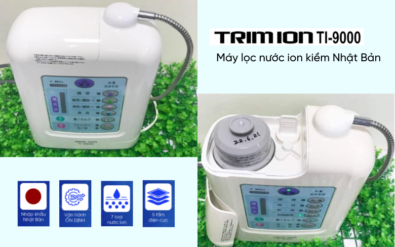 Hình ảnh thực tế máy lọc nước Trimion TI-9000
