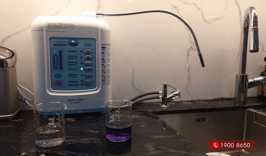 Máy lọc nước ion kiềm Trim ion TI-9000 - Bí quyết sống trường thọ của người Nhật