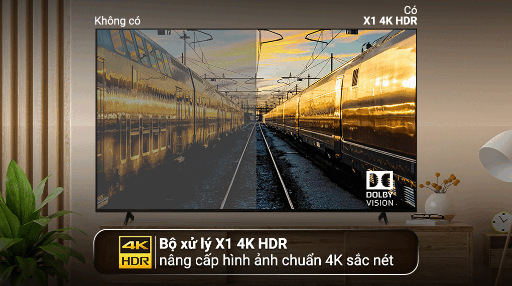 Tivi Sony KD-50X85K với độ phân giải 4K cùng nhiều công nghệ hình ảnh tiên tiến, sắc nét