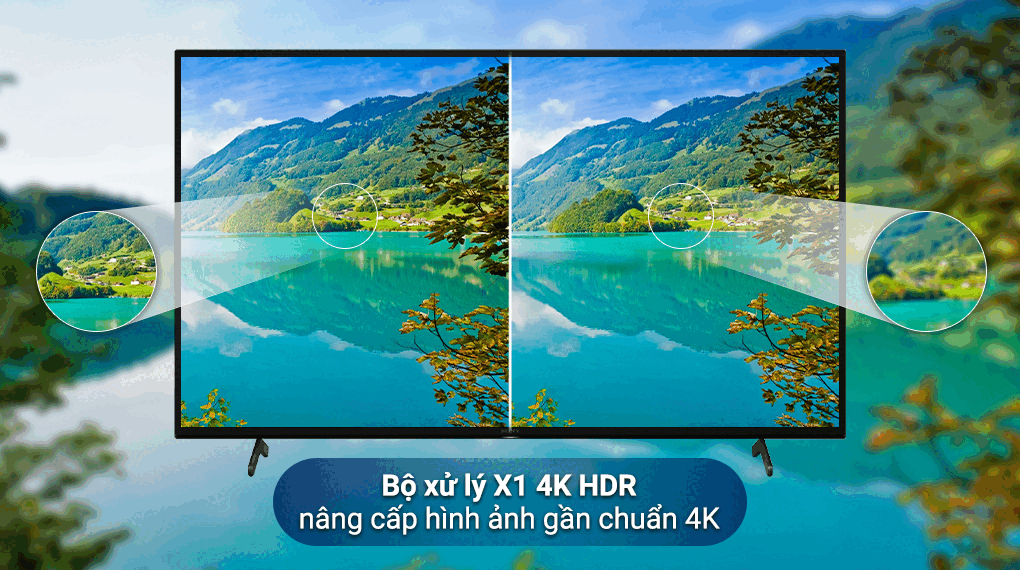 Công nghệ hình ảnh 4K sắc nét trên Tivi Sony KD-65X75K