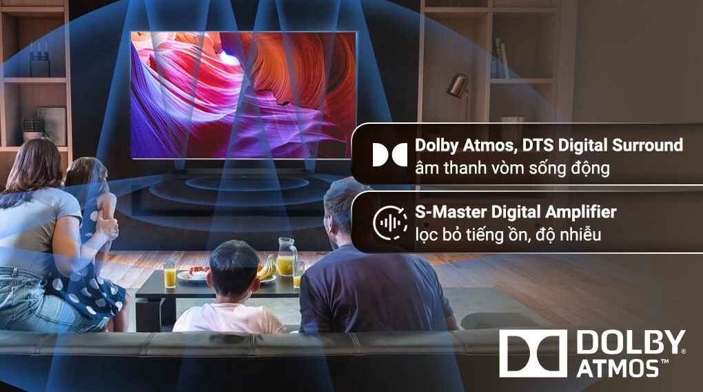 Công nghệ âm thanh vòm đa chiều 3D sống động trên các dòng Smart Tivi Sony đời mới