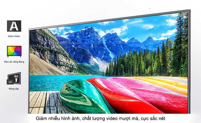 Smart Tivi LG 49UN7300PTC 49 inch hình ảnh sắc nét, chân thực