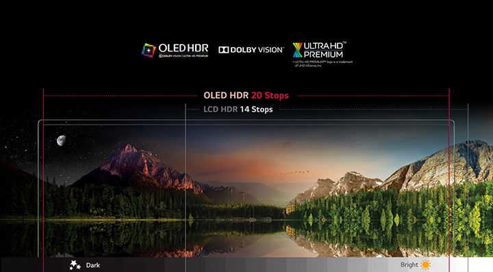 Thuộc dòng Tivi OLED HDR hỗ trợ đầy đủ tiêu chuẩn Dolby Vision