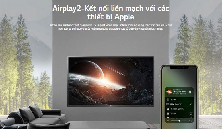 Airplay 2 - Kết nối liền mạch với các thiết bị Apple