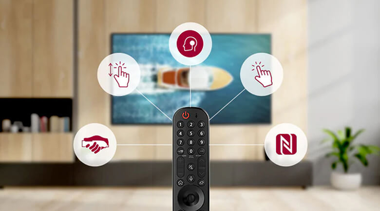 Khả năng điều khiển và kết nối thông minh với smart tivi LG OLED48A2PSA