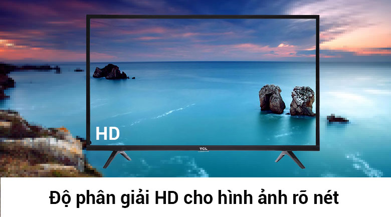Tivi LED sử dụng độ phân giải HD cho hình ảnh rõ nét gấp 2 lần SD