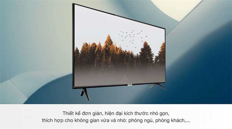 Android Tivi TCL 40 inch L40S66A thiết kế mảnh