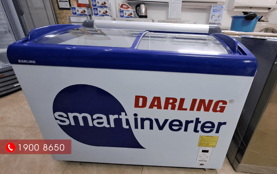Hình ảnh thực tế tủ kem Darling Inverter DMF-3079ASKI