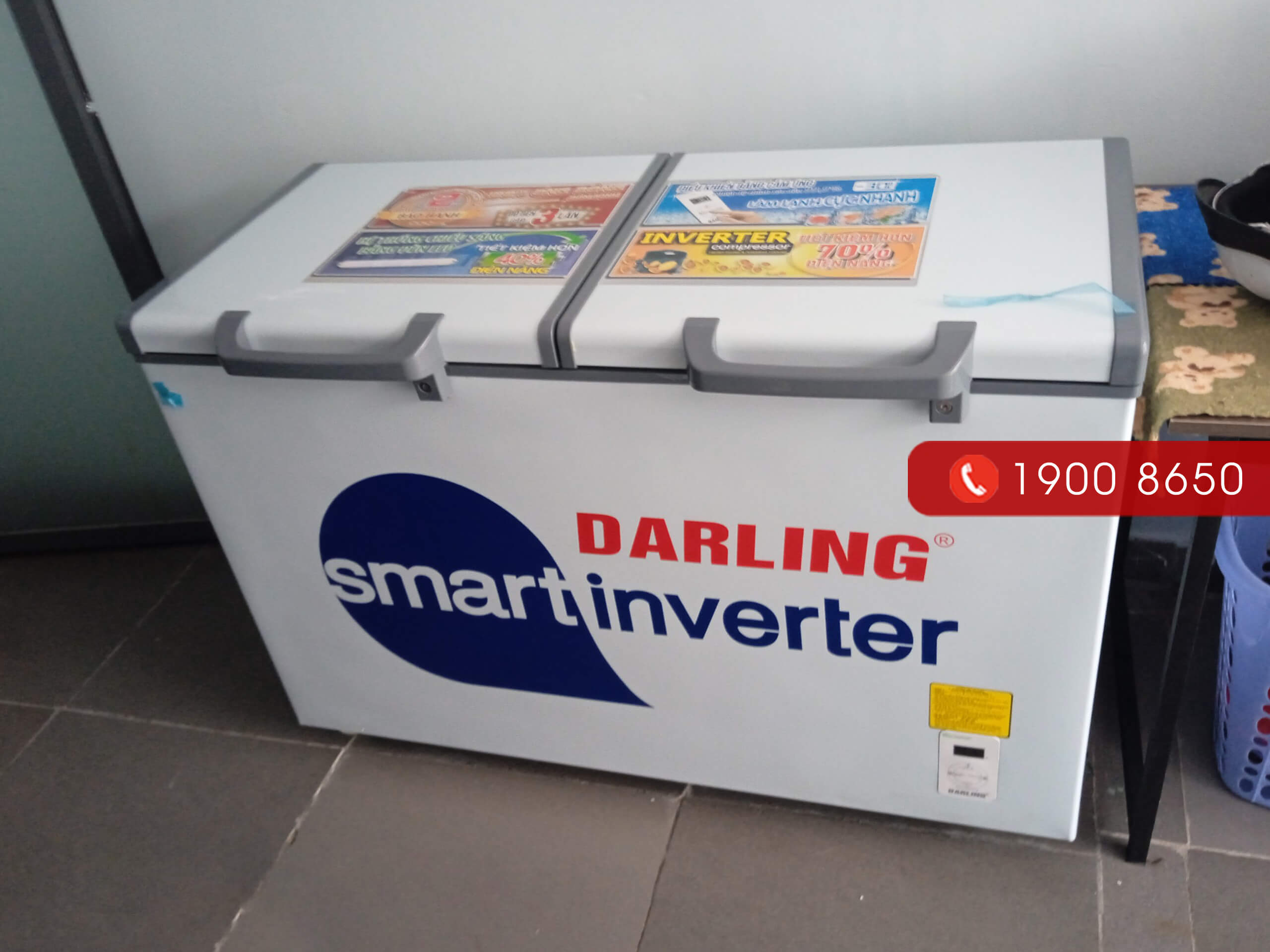 Tủ đông Darling Smart Inverter DMF-3799ASI một ngăn đông rộng rãi