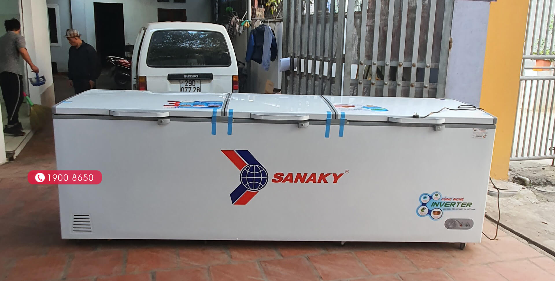 Tủ đông Inverter Sanaky VH-1199HY3