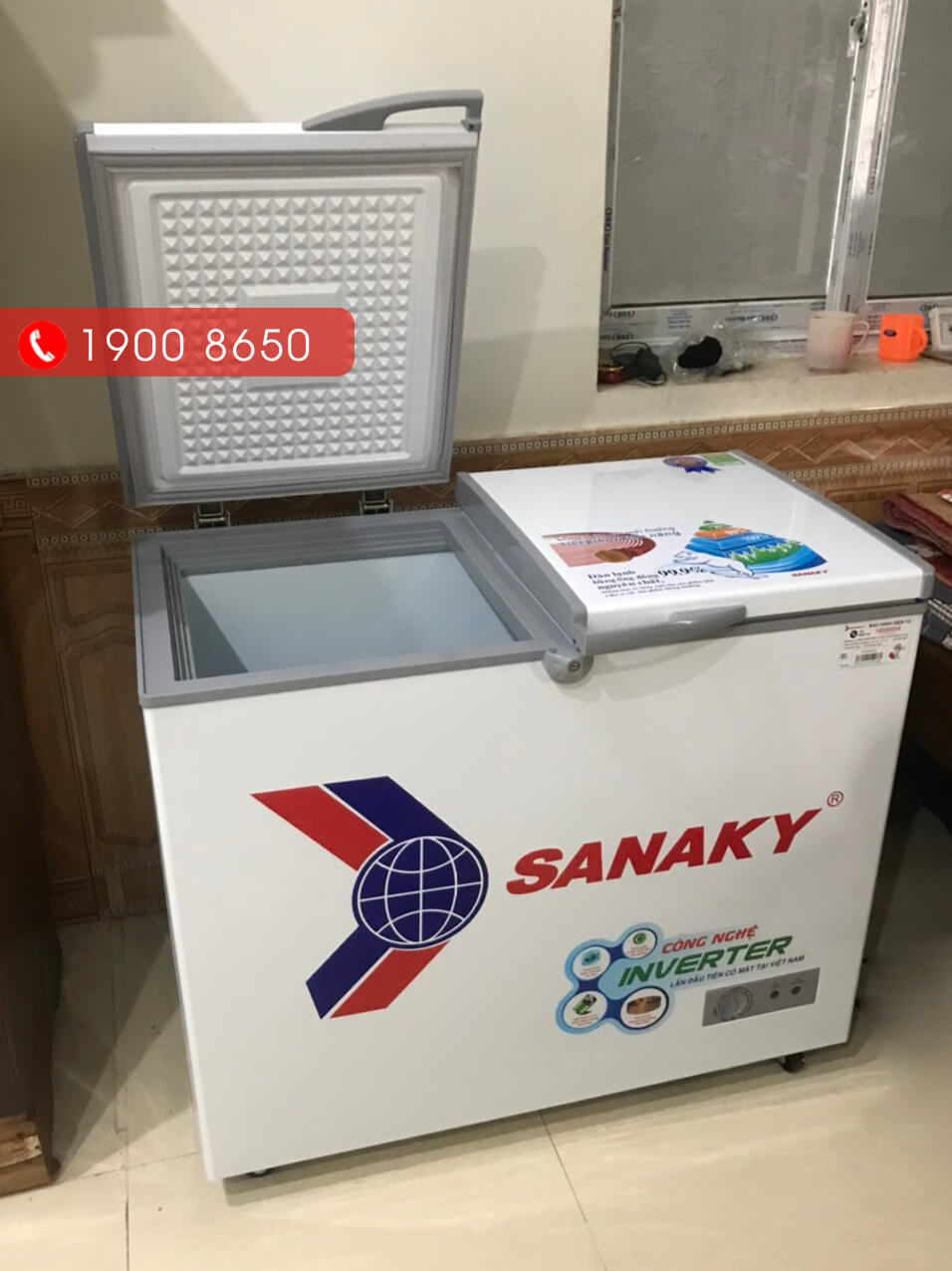 Tủ đông Inverter Sanaky VH-2599A3