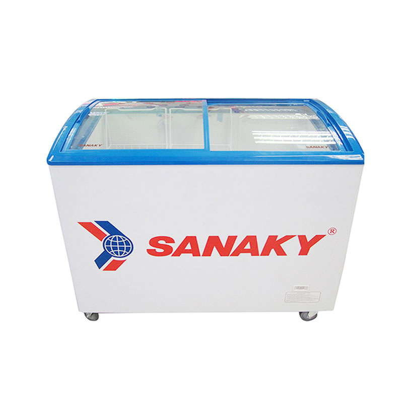 Tủ đông mặt kính cong Sanaky VH-382K