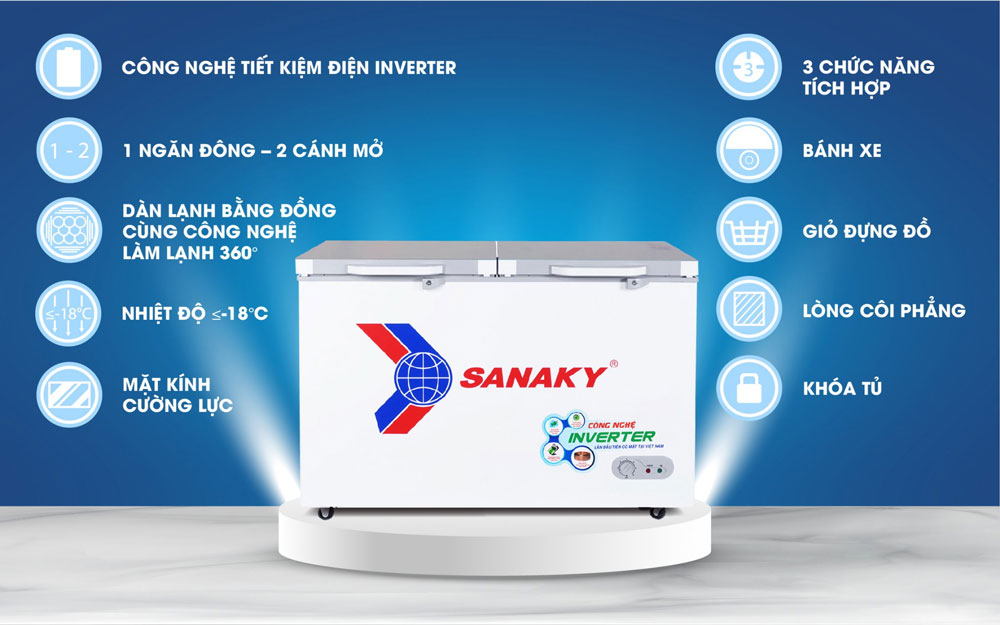 ​Tủ đông Sanaky VH-4099A4K