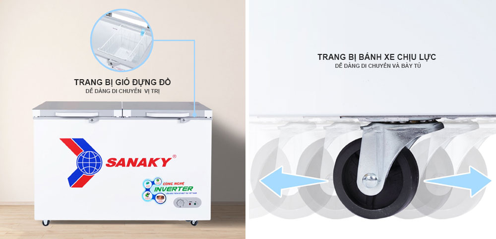 ​ Tủ đông Sanaky VH-4099A4K 