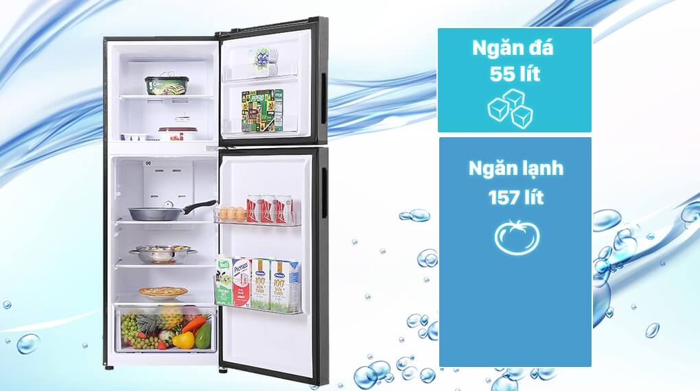 Tủ Lạnh Aqua Inverter 212 Lít AQR-T239FA (HB)