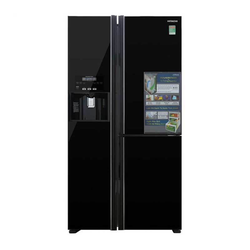 Tủ lạnh SBS Hitachi R-FM800GPGV2(GBK) 584 lít Inverter thiết kế hiện đại