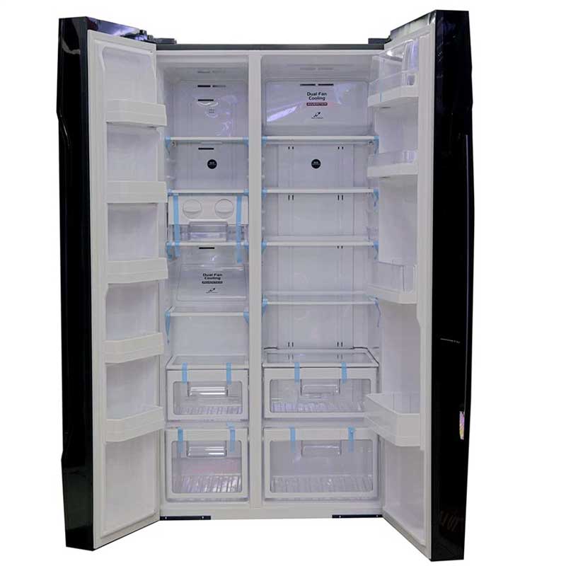 Tủ lạnh SBS Hitachi R-FS800PGV2GBK 589 lít Inverter thiết kế hiện đại