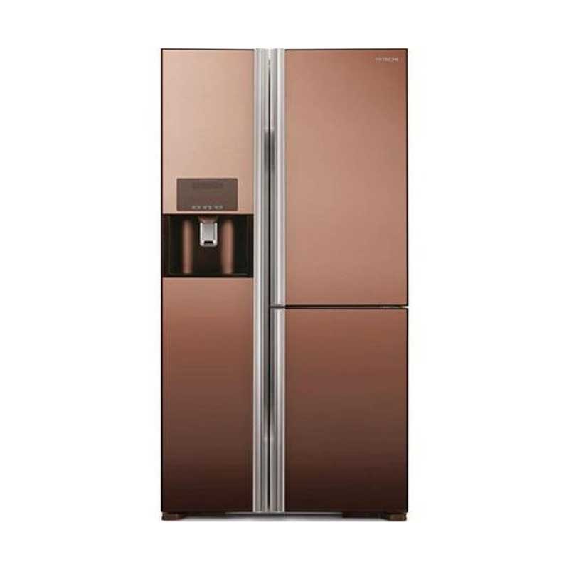 Tủ lạnh Side by Side Hitachi R-M700GPGV2XMBW 584 lít Inverter thiết kế hiện đại